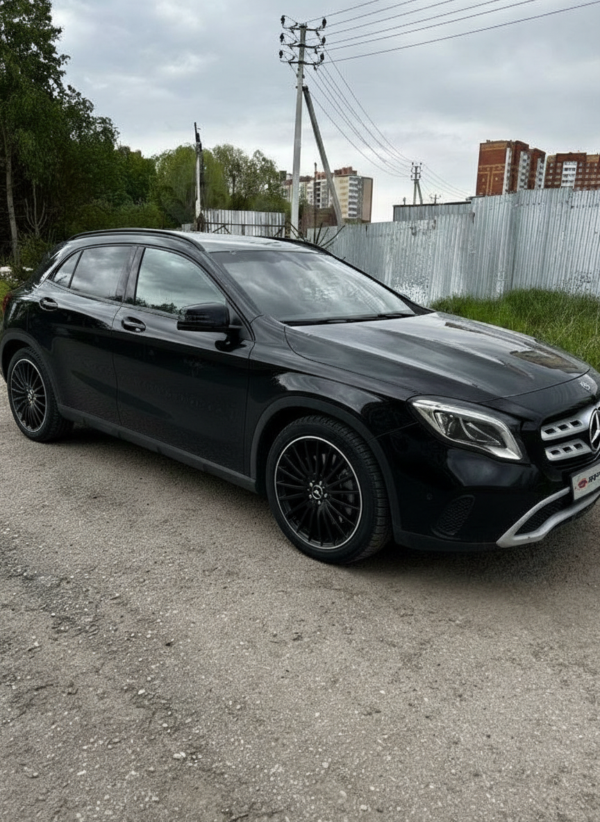 Примерка дисков на MERCEDES GLA-Klasse X156 2014-2019