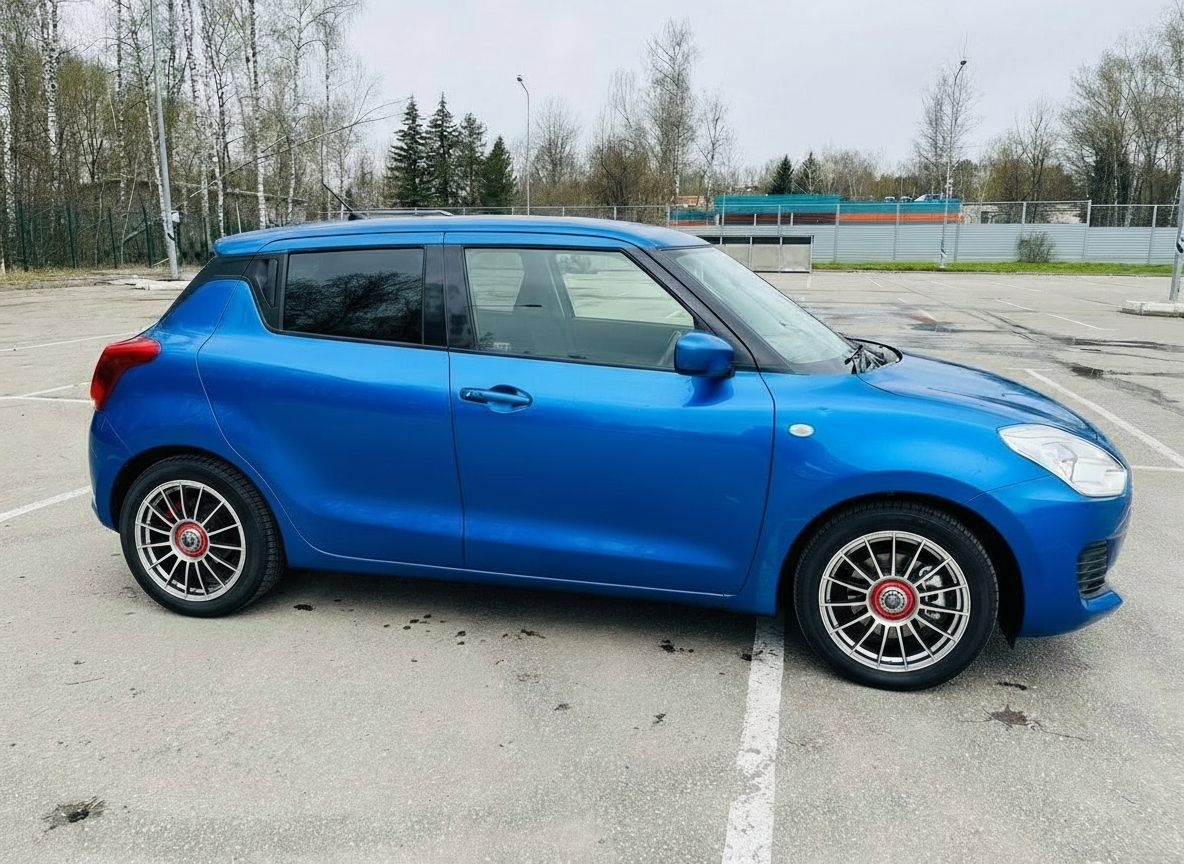 Примерка дисков на SUZUKI Swift