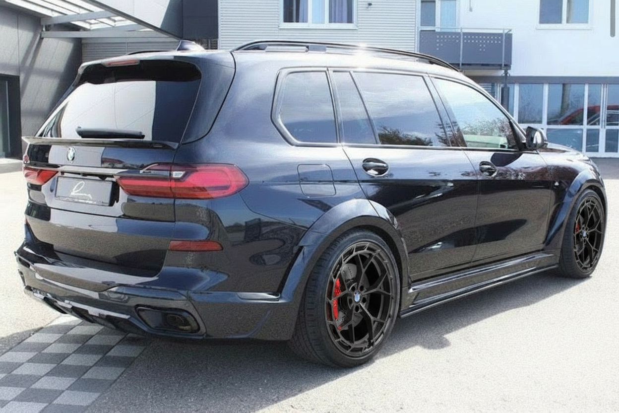 Примерка дисков на BMW X7 G07 SUV 2019-2023