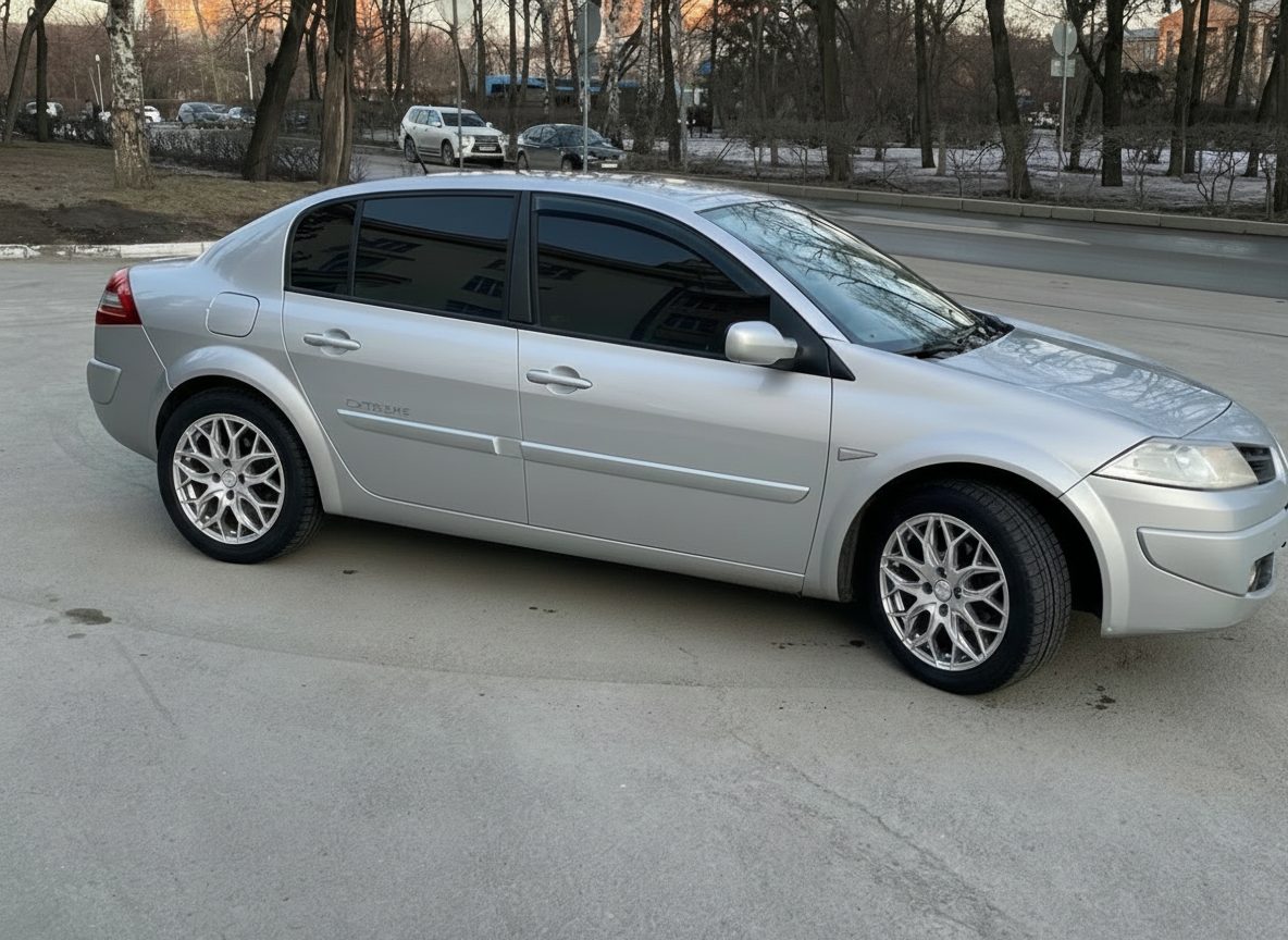 Примерка дисков на RENAULT Megane