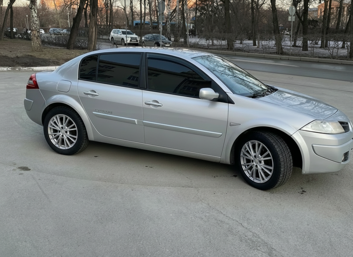 Примерка дисков на RENAULT Megane