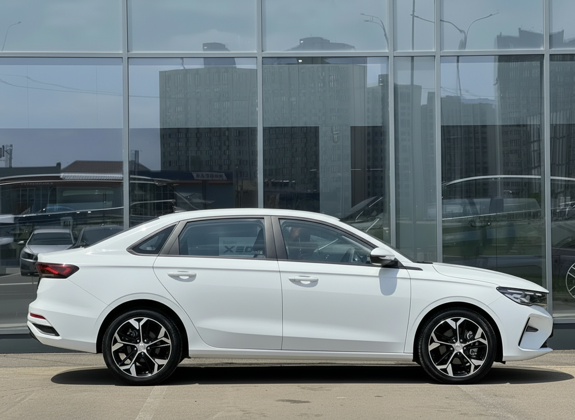 Примерка дисков на CHERY