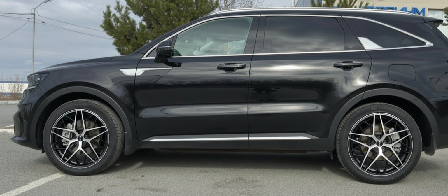 Примерка дисков на KIA Sorento MQ4 2020-2026