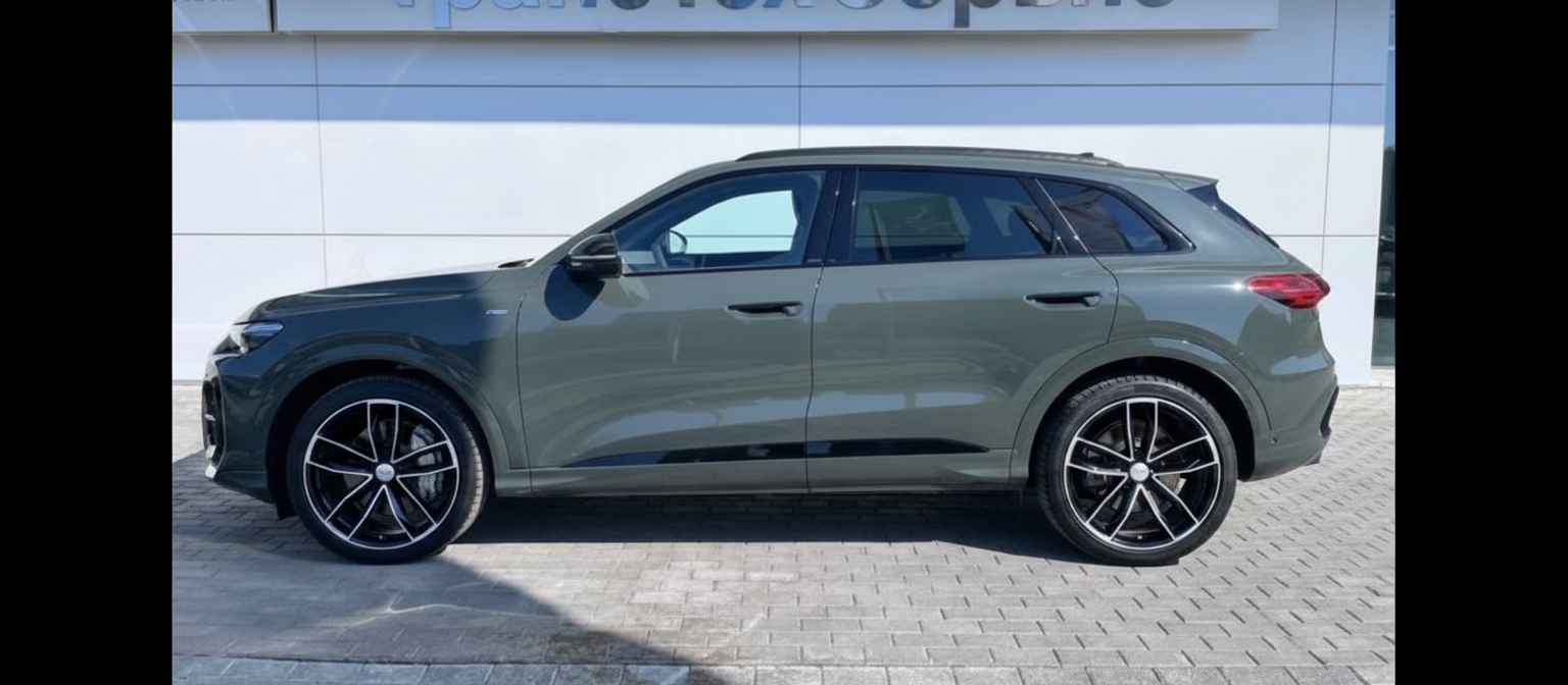 Примерка дисков на AUDI Q5