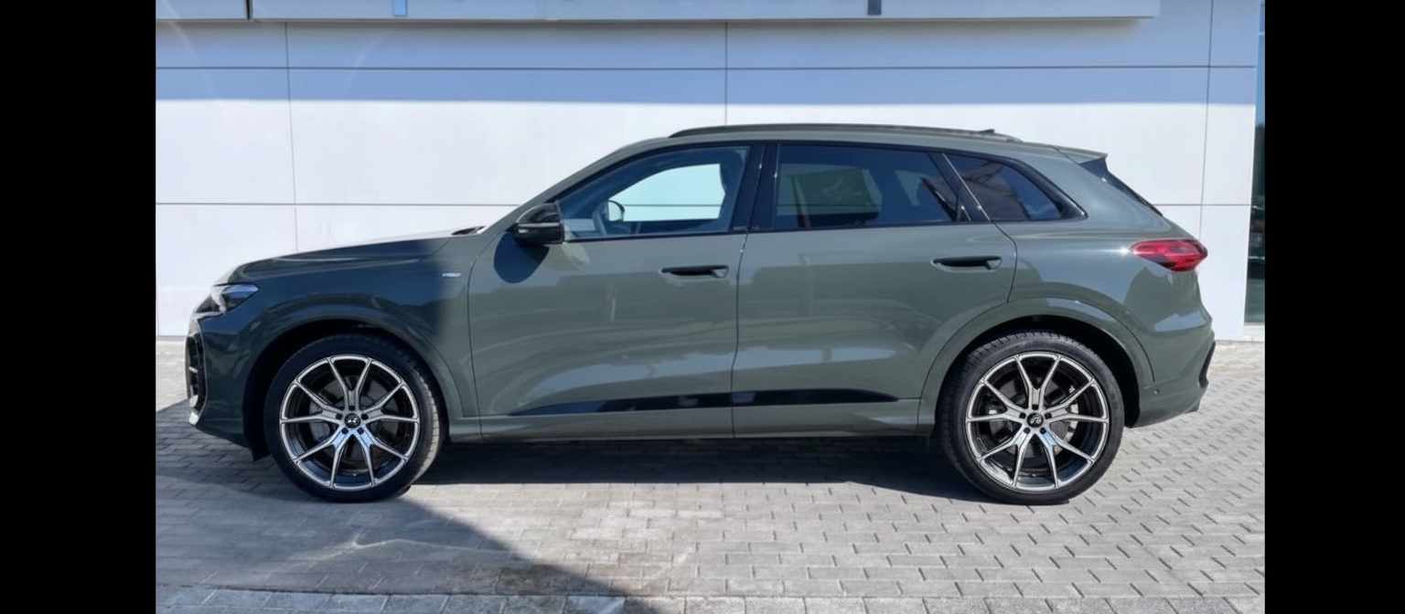 Примерка дисков на AUDI Q5