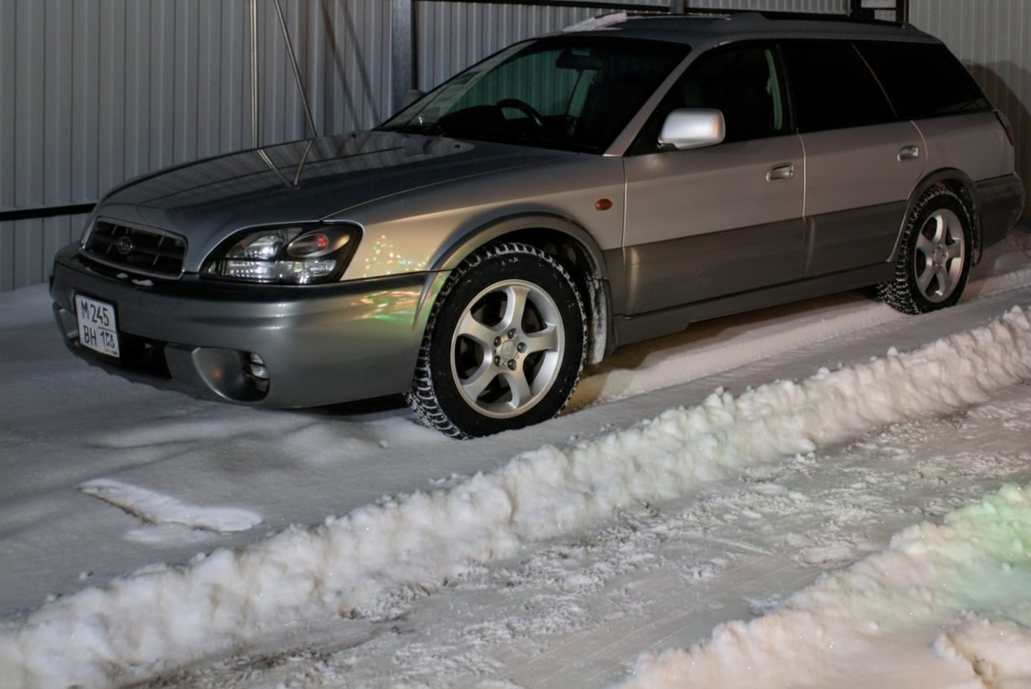 Примерка дисков на SUBARU Outback III (BP) Wagon 2003-2009