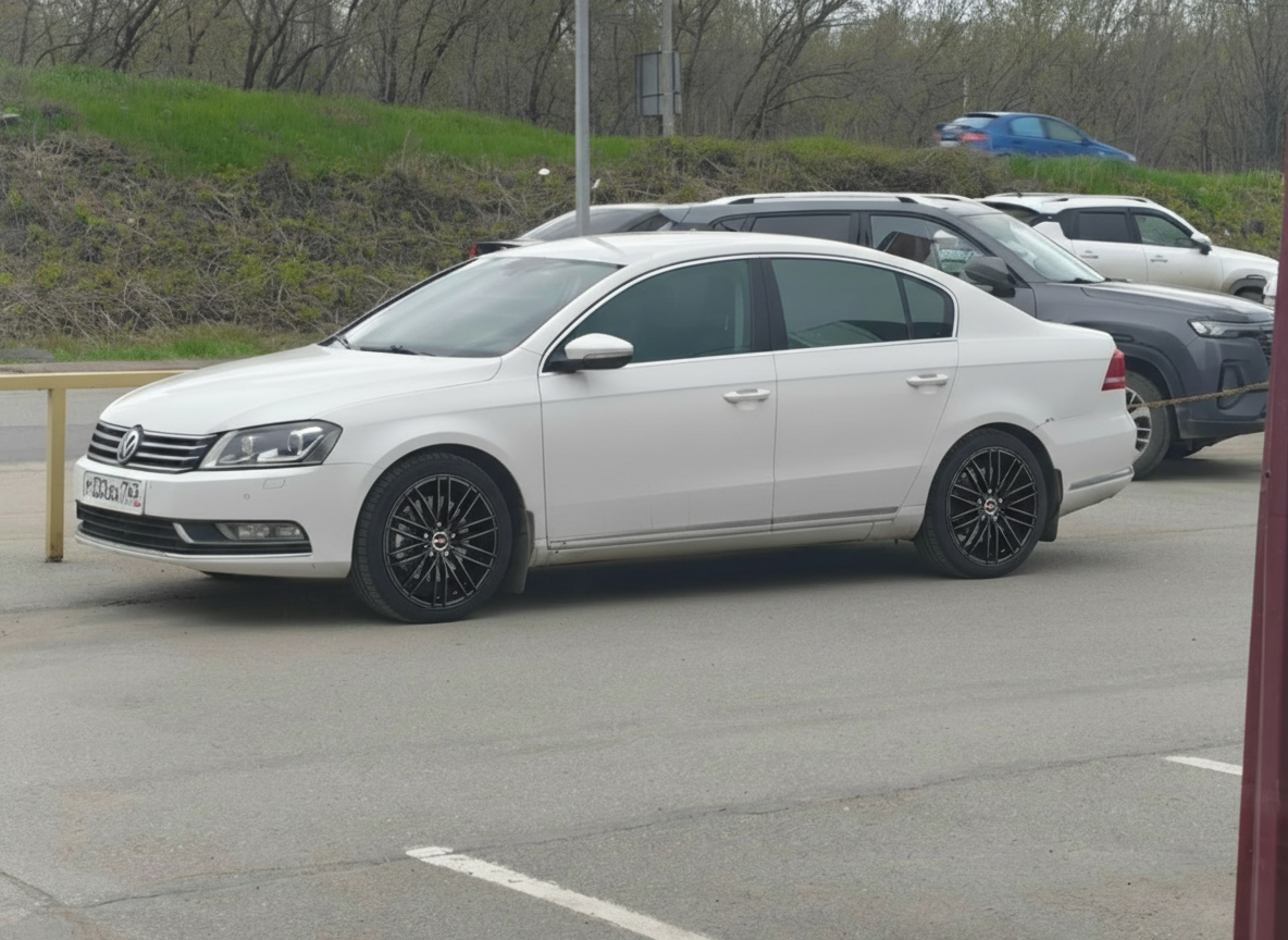 Примерка дисков на VOLKSWAGEN Passat B7 Sedan 2010-2015