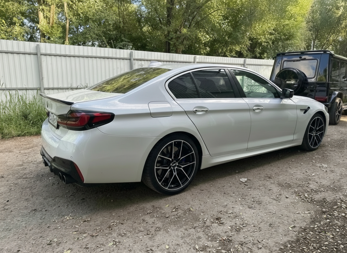 Примерка дисков на BMW 5-series G30 Sedan 2017-2023