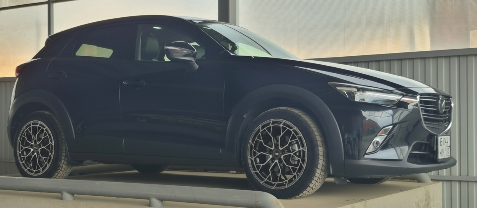 Примерка дисков на MAZDA CX-3 SUV 2015-2026