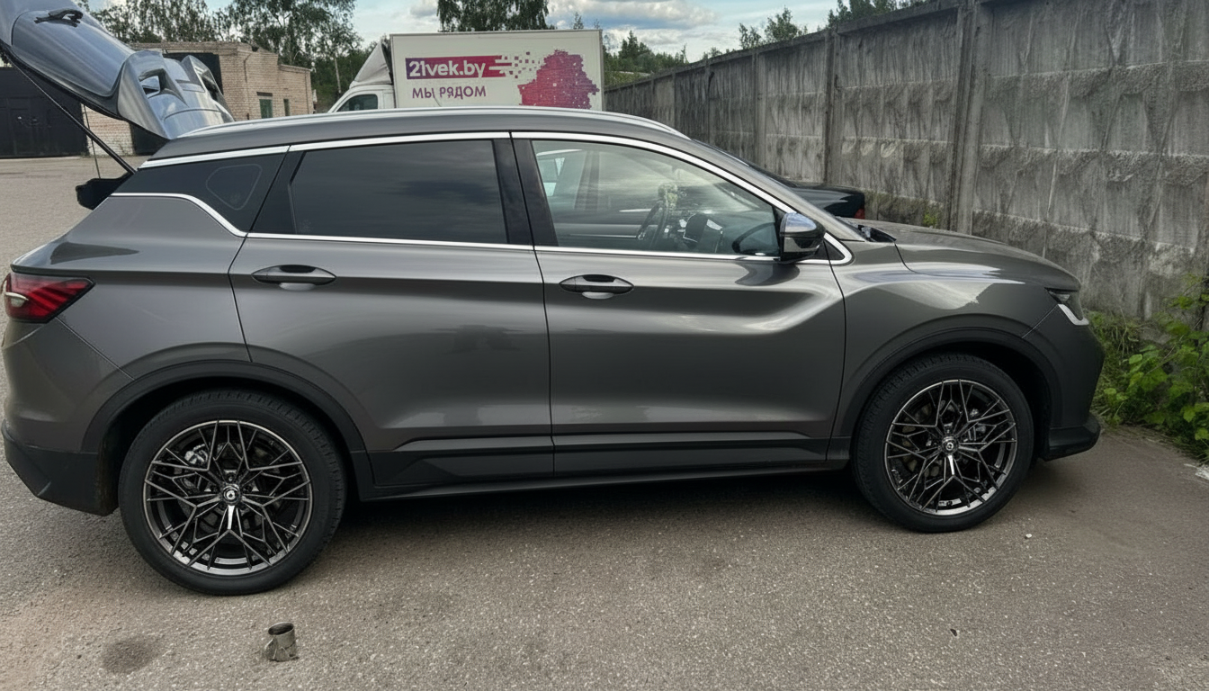 Примерка дисков на GEELY Coolray