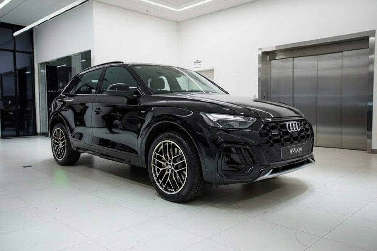 Примерка дисков на AUDI