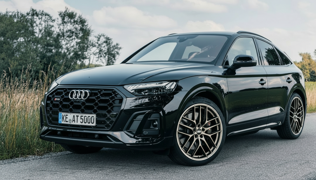 Примерка дисков на AUDI