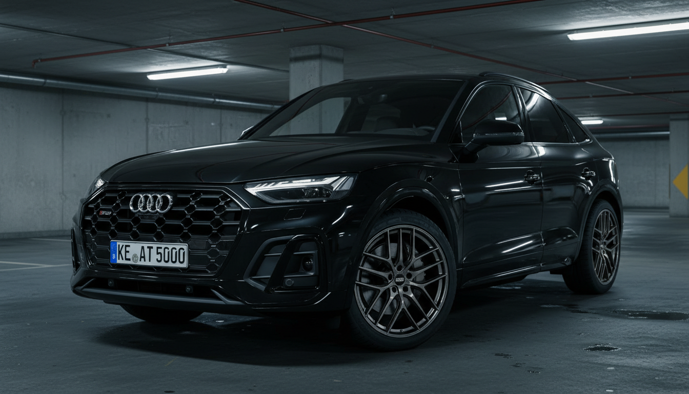 Примерка дисков на AUDI