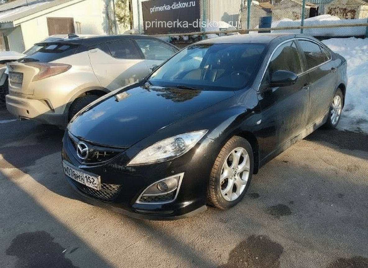 Примерка дисков на MAZDA 6 GH Sedan 2010-2012