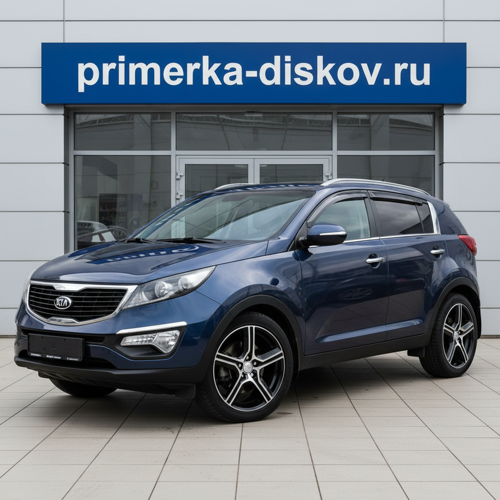 Примерка дисков на KIA Sportage III (SL) SUV 2010-2016