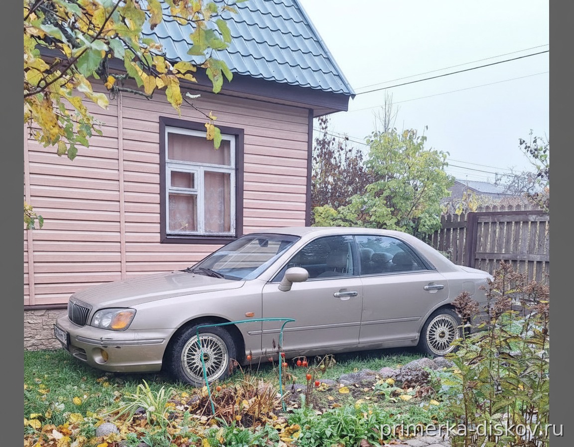 Примерка дисков на HYUNDAI Grandeur IV (TG) Sedan 2005-2010