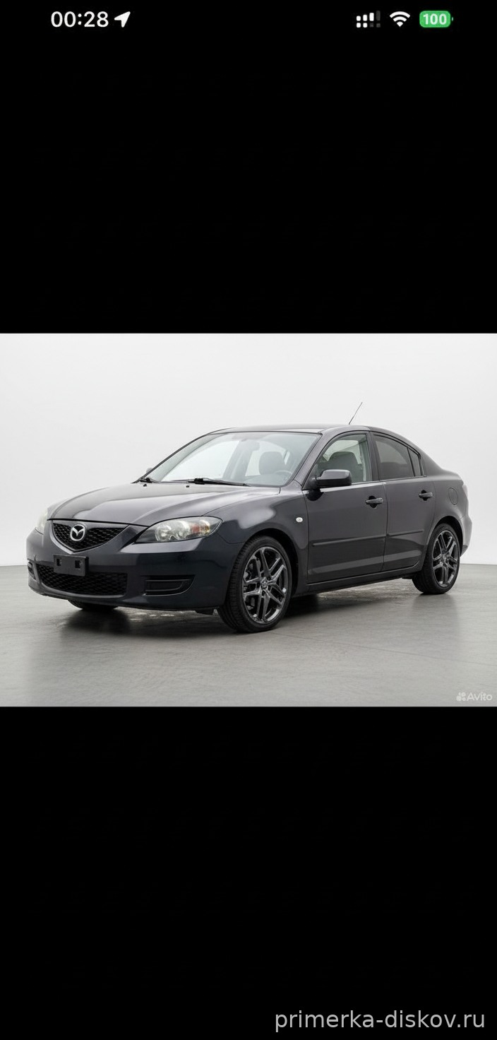 Примерка дисков на MAZDA 3