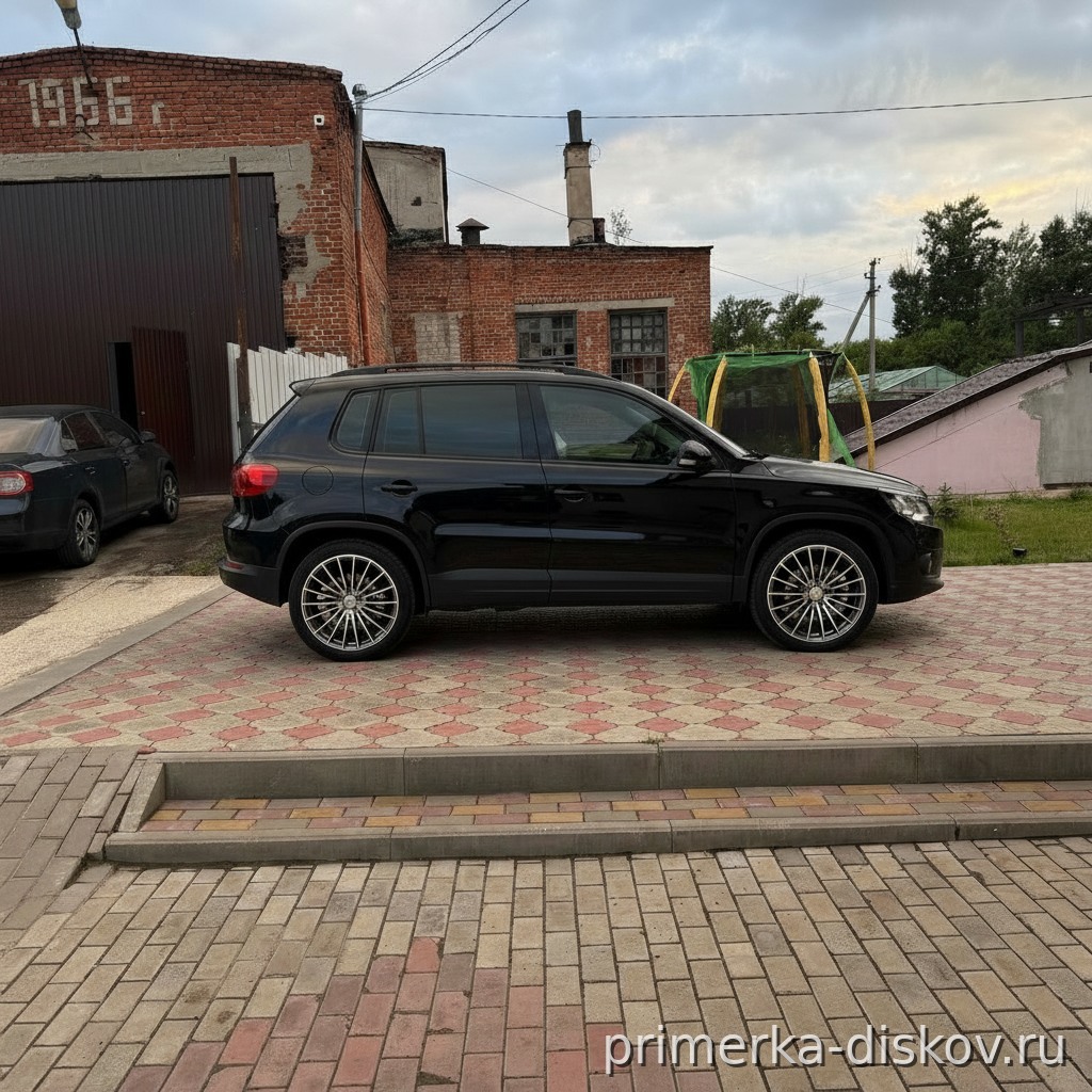 Примерка дисков на VOLKSWAGEN Tiguan