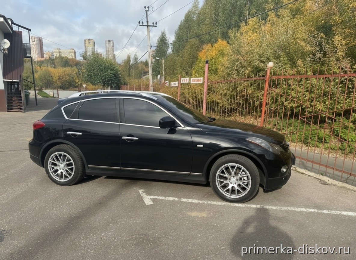 Примерка дисков на INFINITI EX35 J50 2008-2013