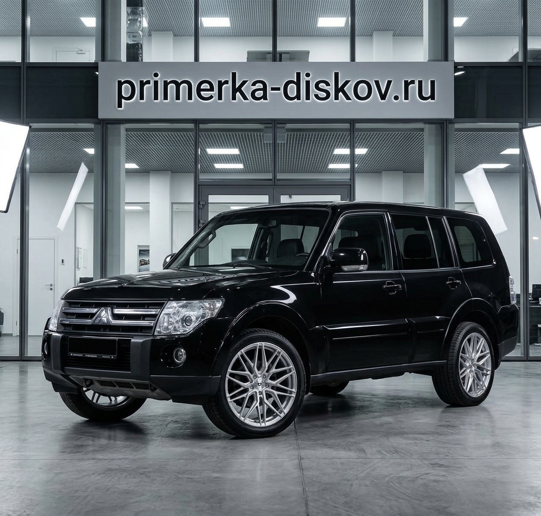 Примерка дисков на MITSUBISHI Pajero