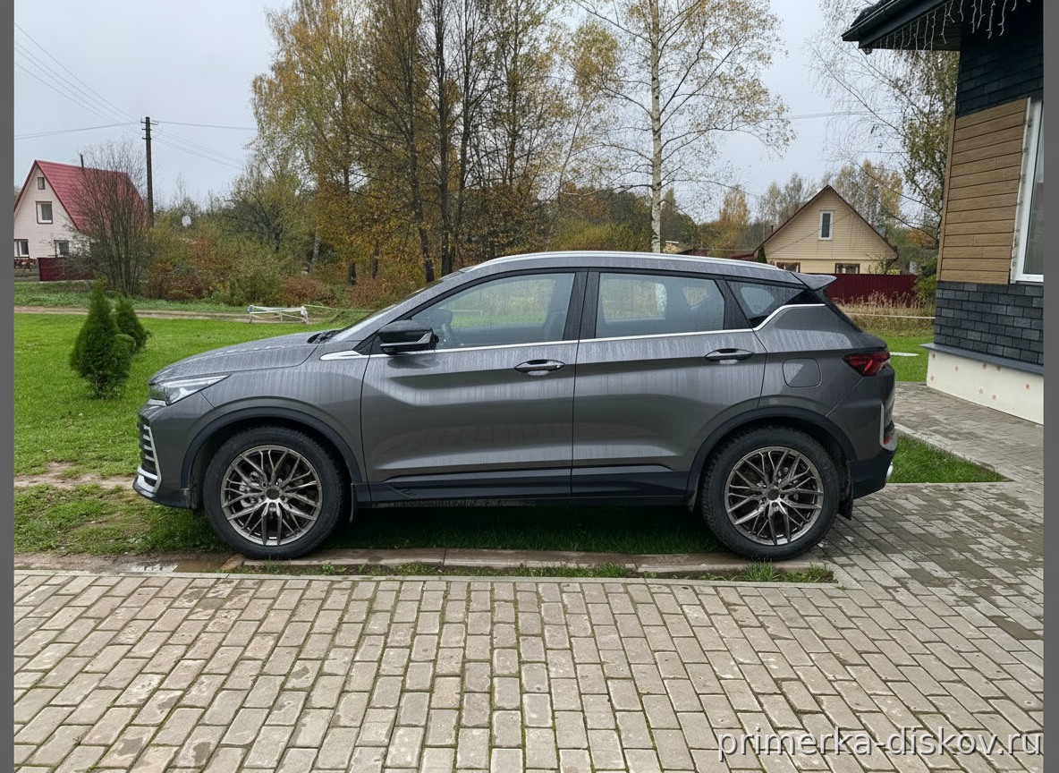 Примерка дисков на GEELY Coolray SUV 2020-2025