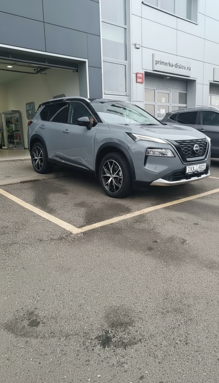 Примерка дисков на NISSAN X-Trail IV (T33) SUV 2021-2026