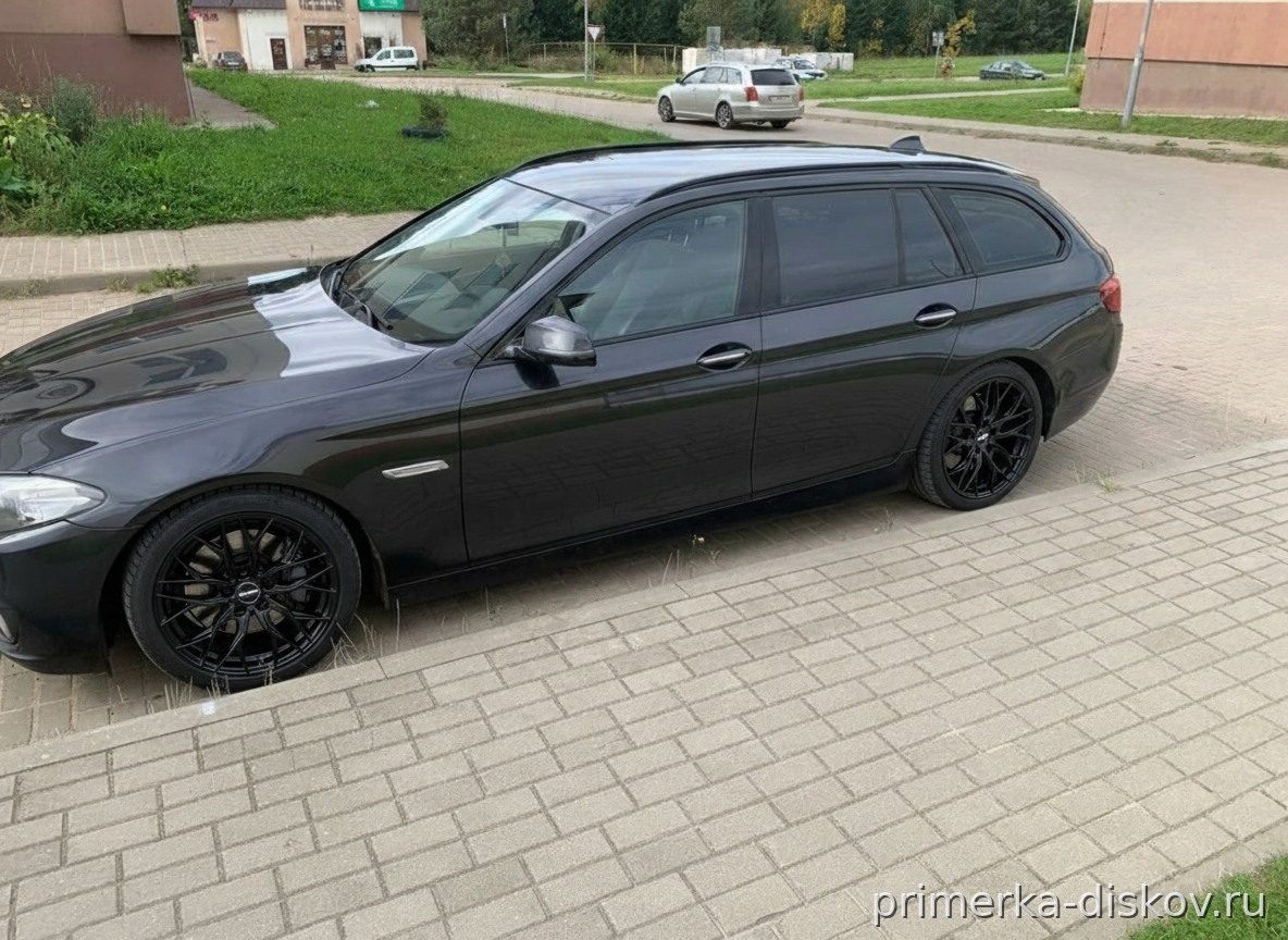 Примерка дисков на BMW 5-series F11 Touring 2010-2016
