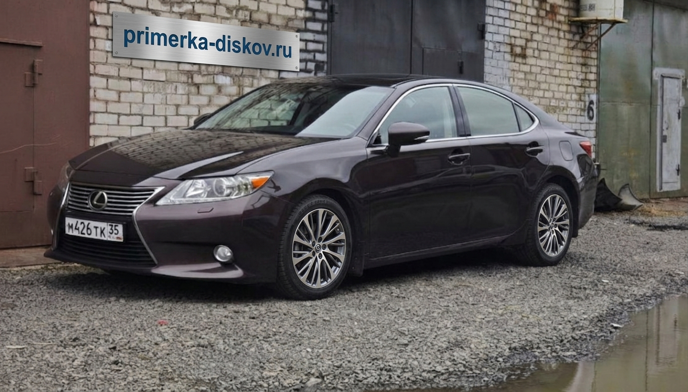 Примерка дисков на LEXUS ES VI (XV60) Sedan 2012-2015
