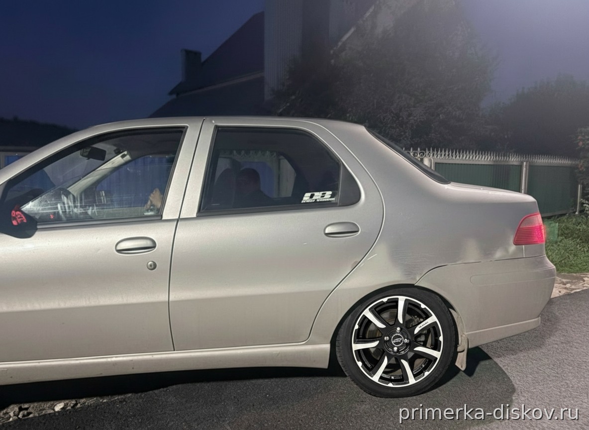 Примерка дисков на DAEWOO Nexia