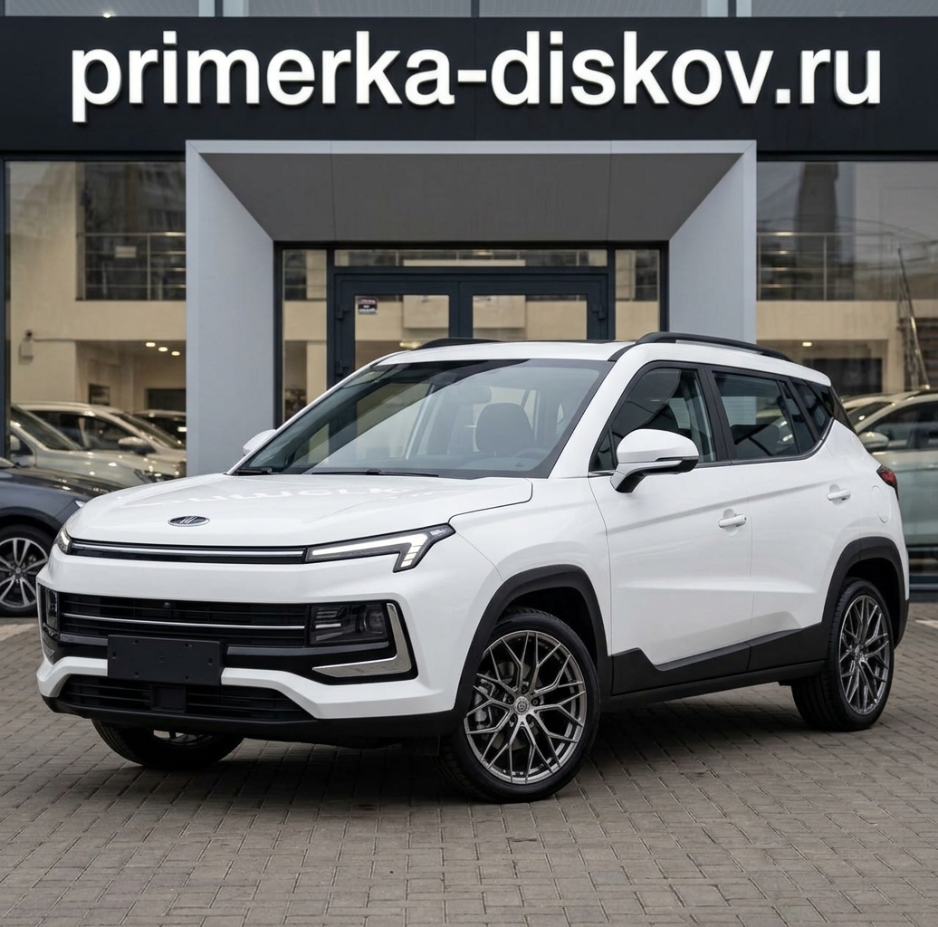 Примерка дисков на МОСКВИЧ 3 SUV 2022-2026