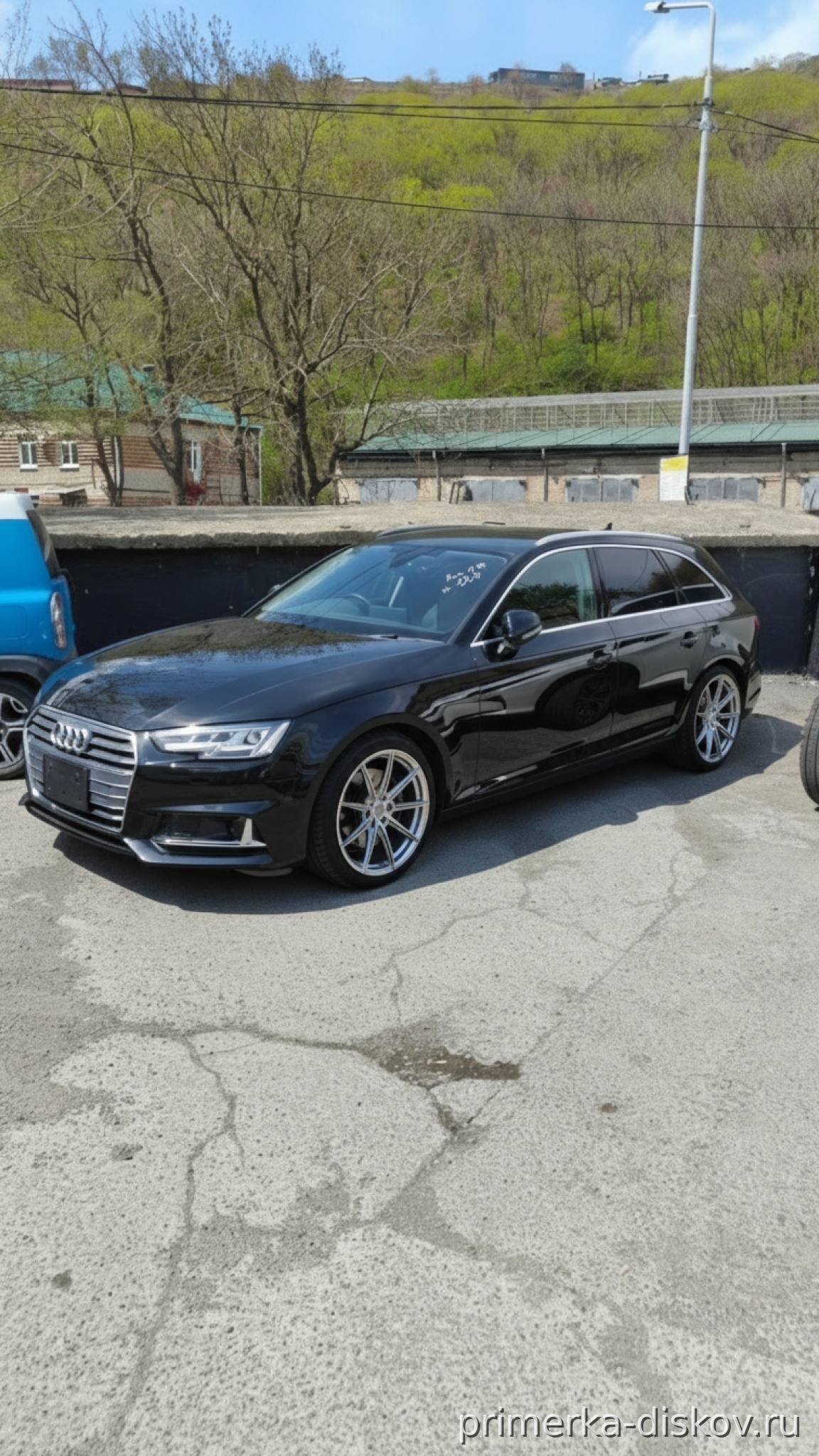 Примерка дисков на AUDI A4 V (B9/Restyling) Avant 2019-2025