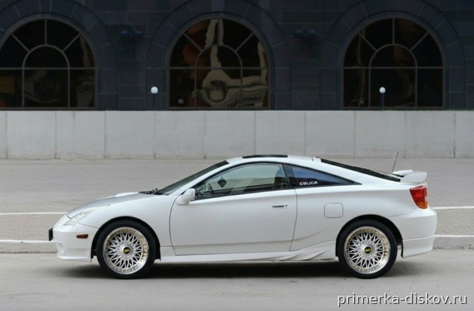 Примерка дисков на TOYOTA Celica