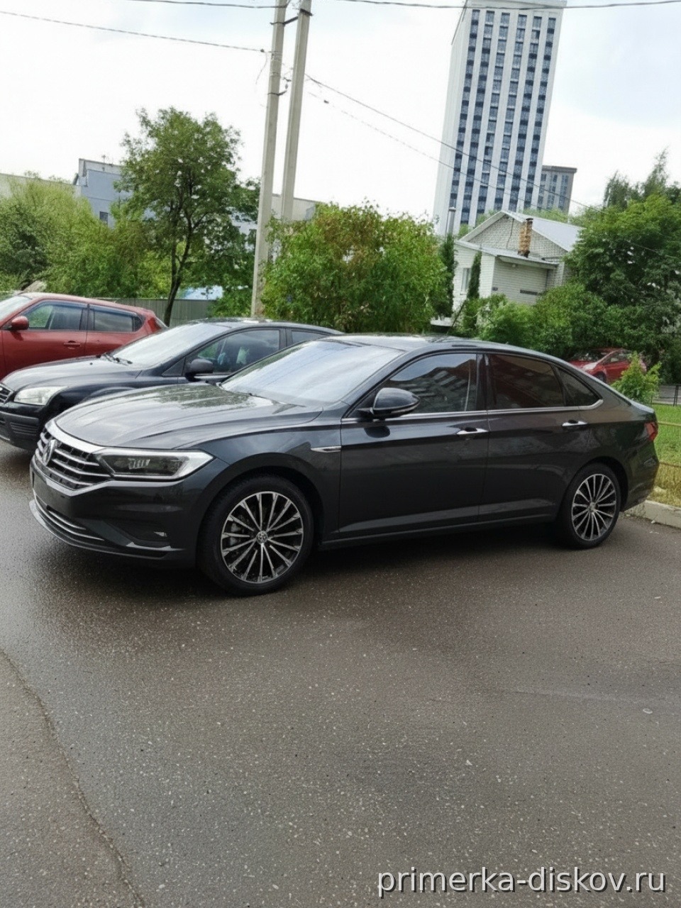 Примерка дисков на VOLKSWAGEN Jetta VII Sedan 2018-2026