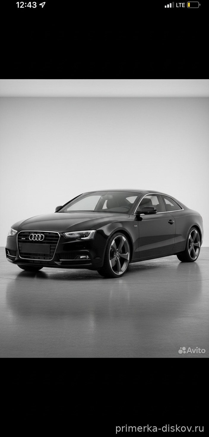 Примерка дисков на AUDI A5