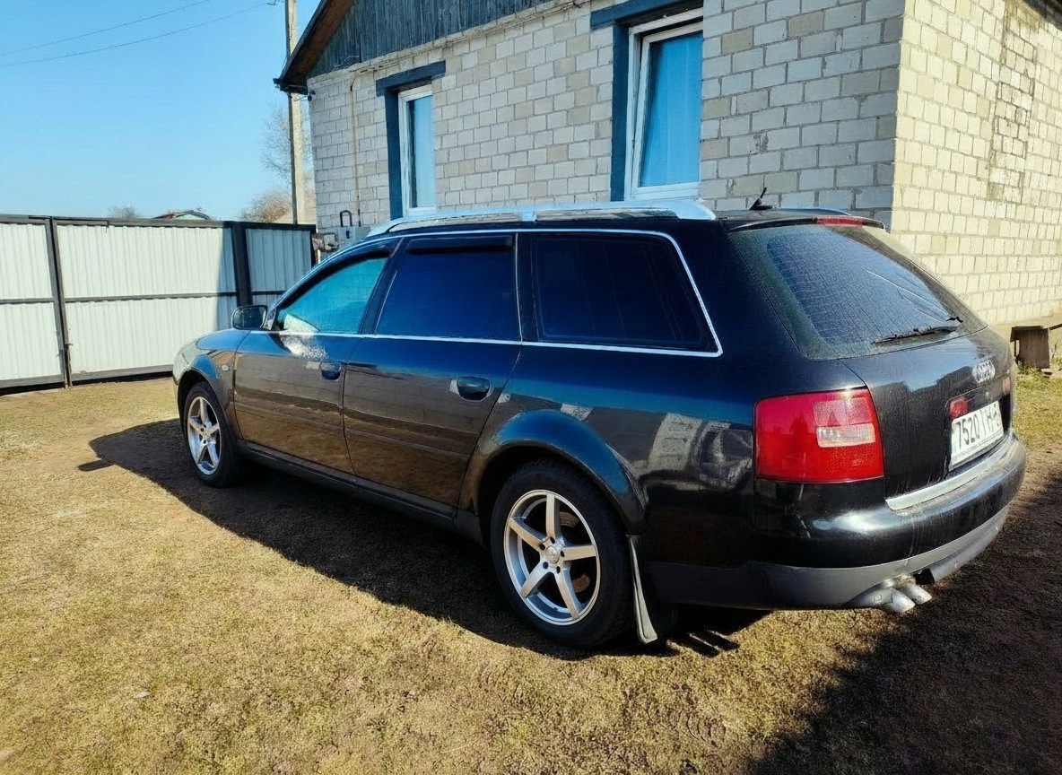 Примерка дисков на AUDI A6
