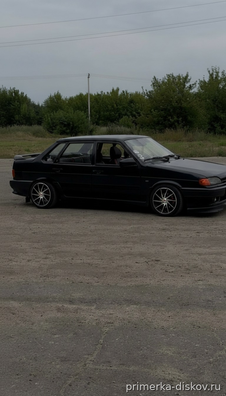 Примерка дисков на LADA (ВАЗ) Samara 2115 Sedan 1997-2012