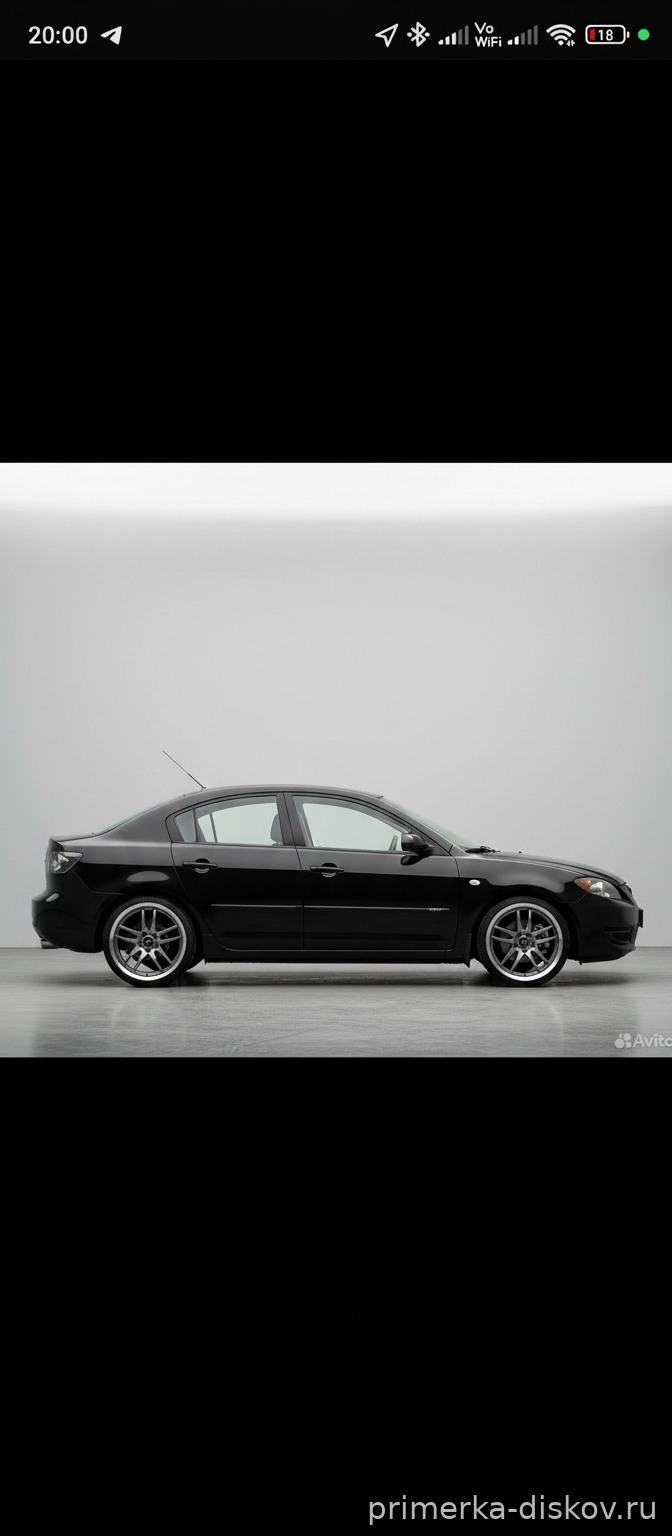 Примерка дисков на MAZDA 3