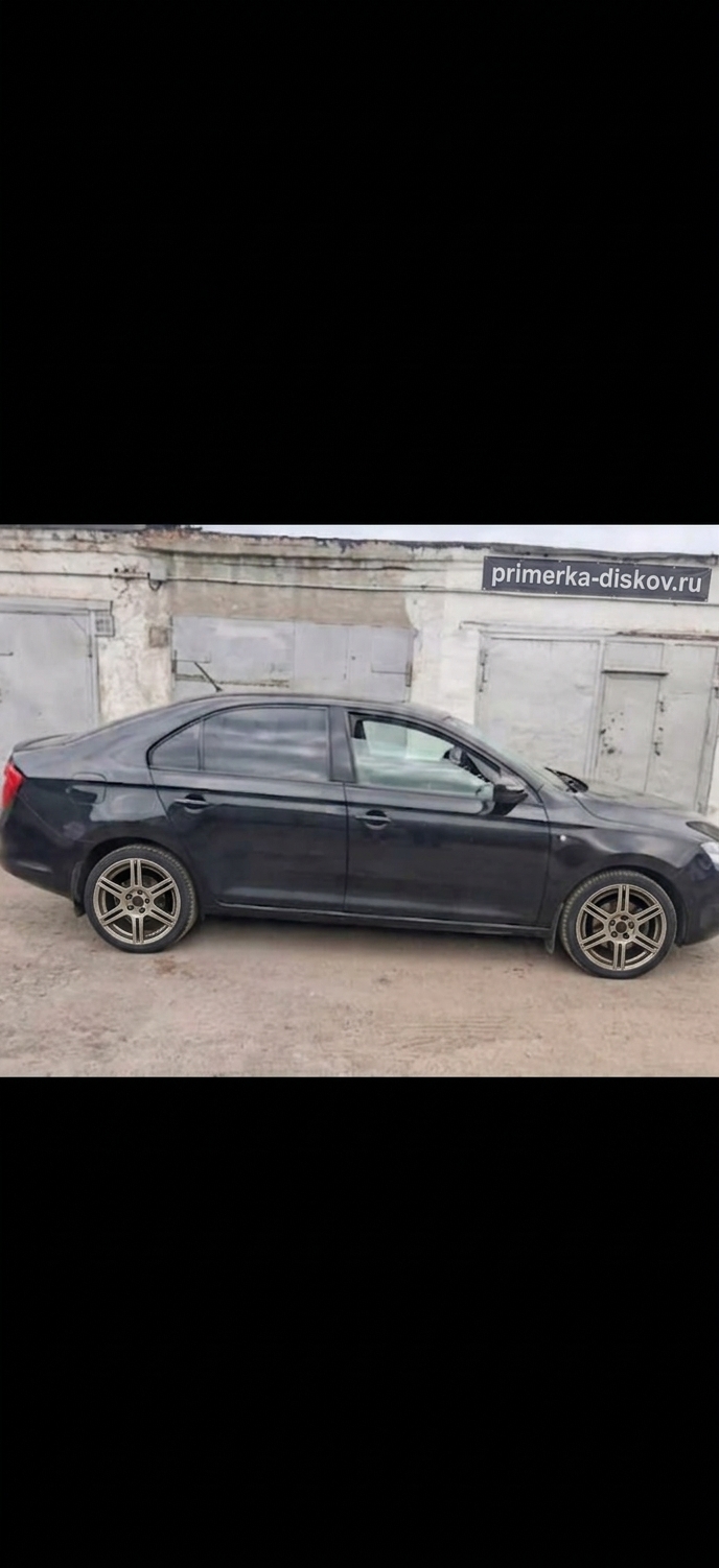 Примерка дисков на SKODA Rapid I Liftback 2012-2017