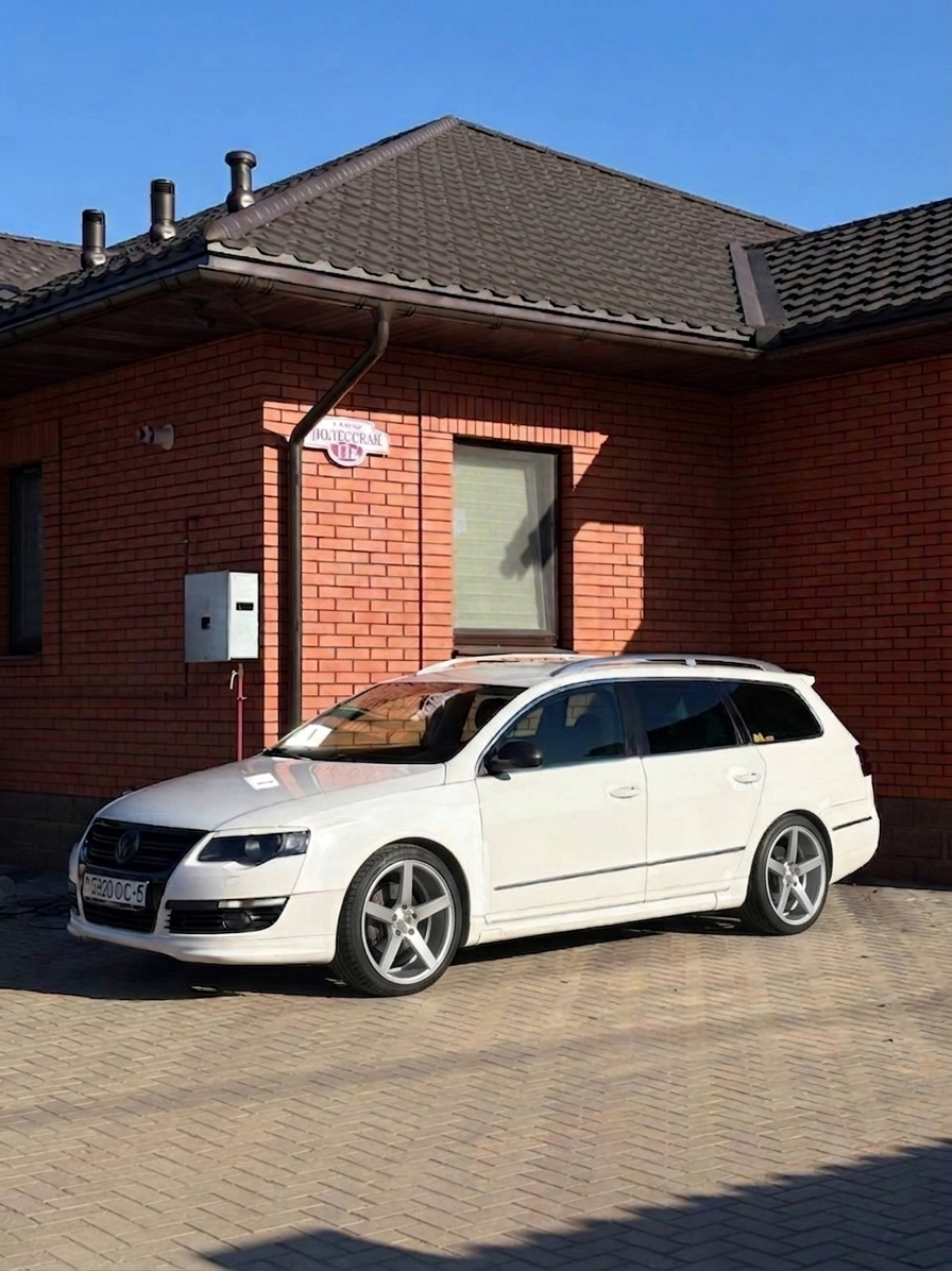 Примерка дисков на VOLKSWAGEN Passat B6 Wagon 2005-2010