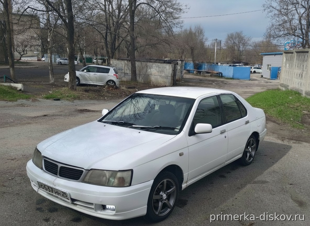 Примерка дисков на NISSAN Sunny