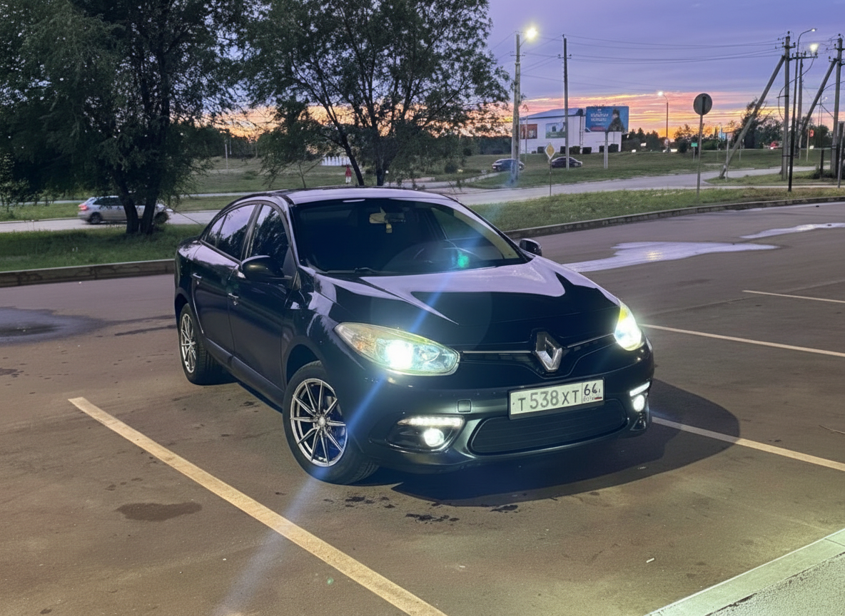 Примерка дисков на RENAULT Fluence Sedan 2009-2017