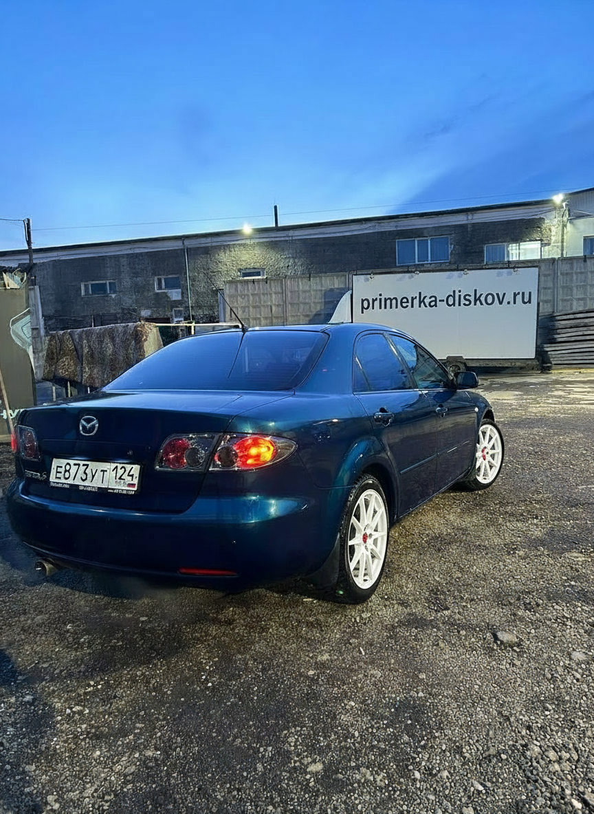Примерка дисков на MAZDA 6