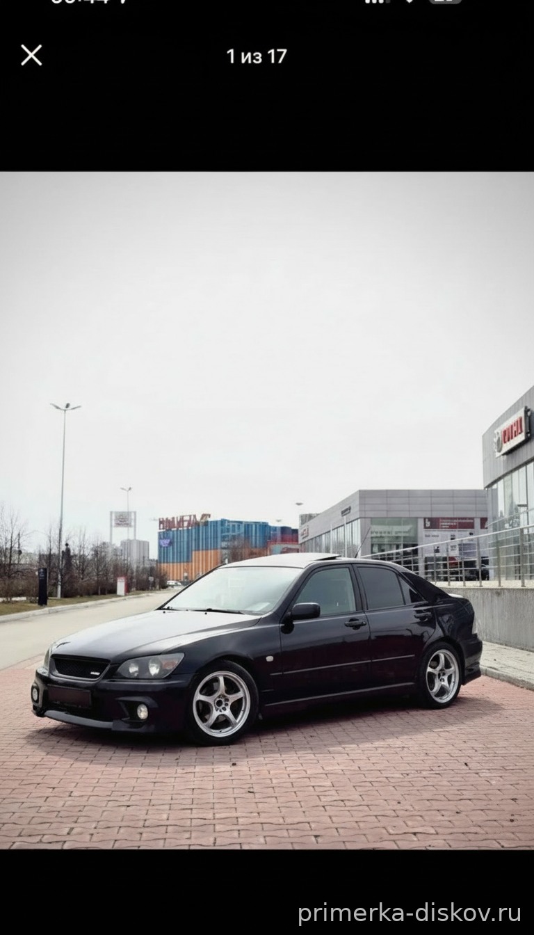 Примерка дисков на LEXUS IS XE10 Sedan 1999-2005