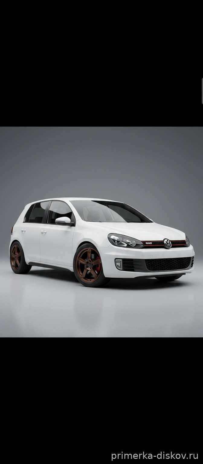 Примерка дисков на VOLKSWAGEN Golf VI