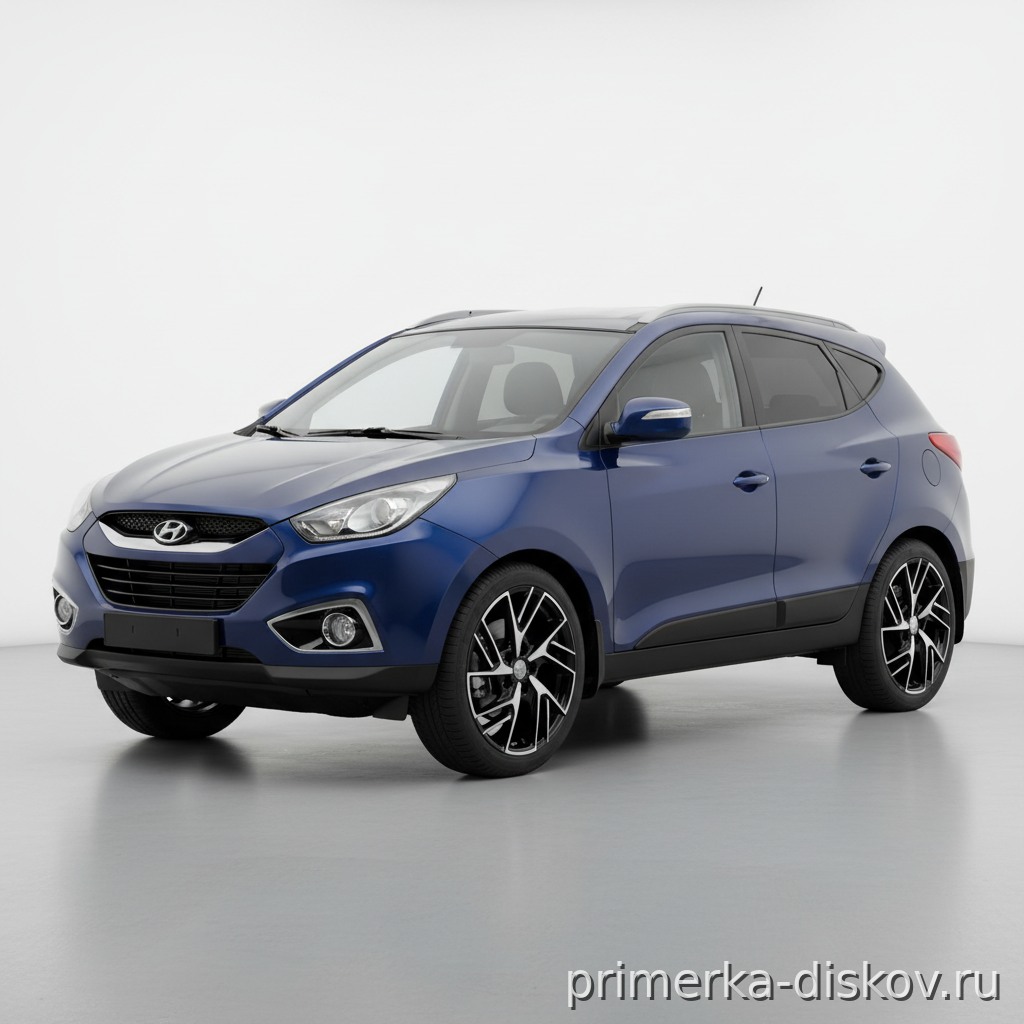 Примерка дисков на HYUNDAI ix35 EL/ELH/LM 2010-2013