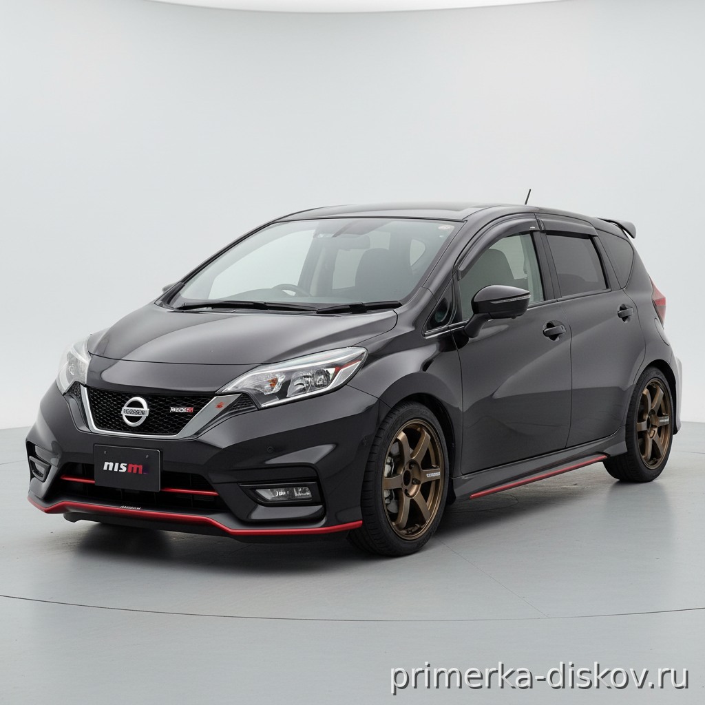 Примерка дисков на NISSAN Note