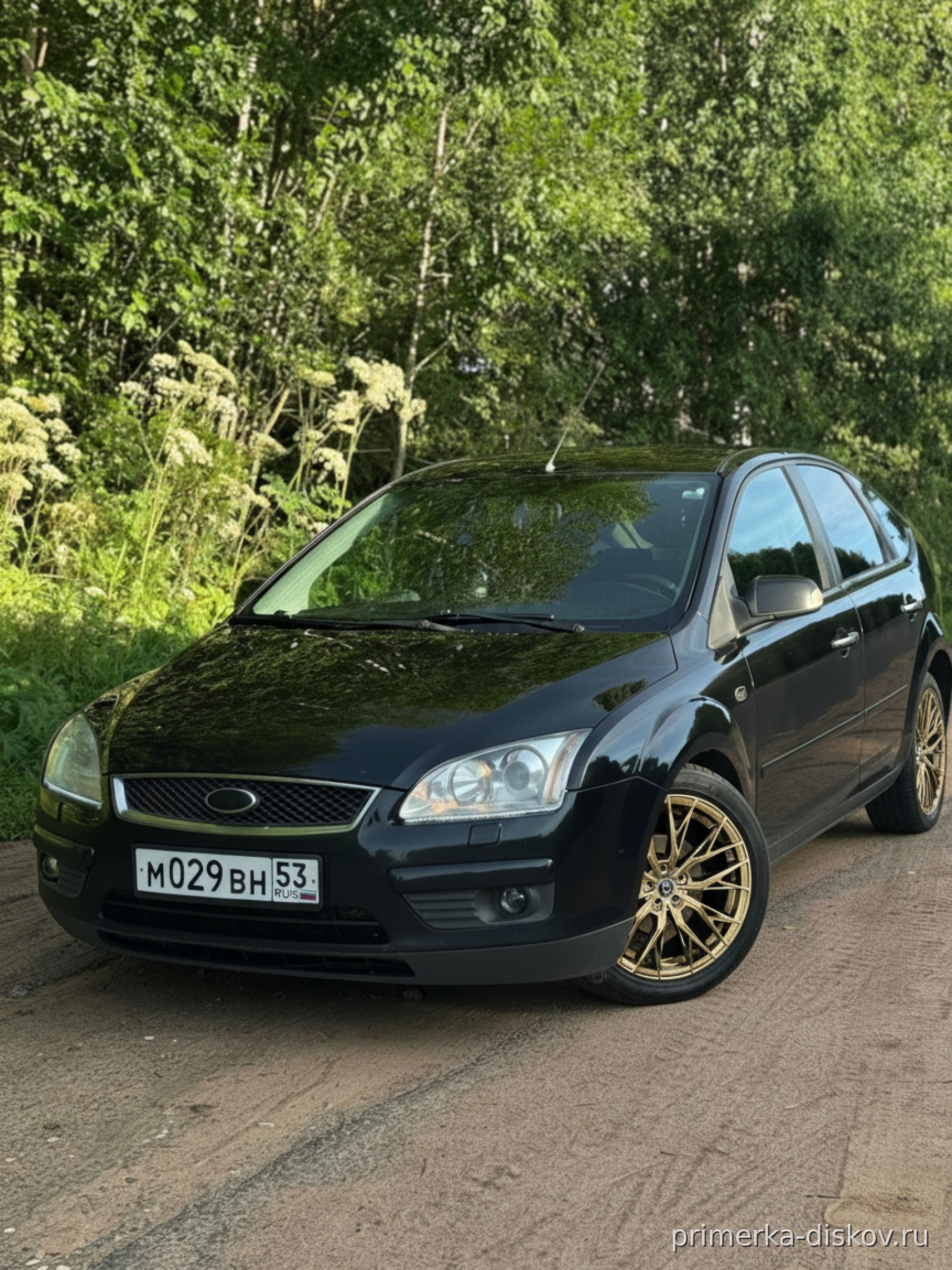 Примерка дисков на FORD Focus II Hatchback 2005-2007