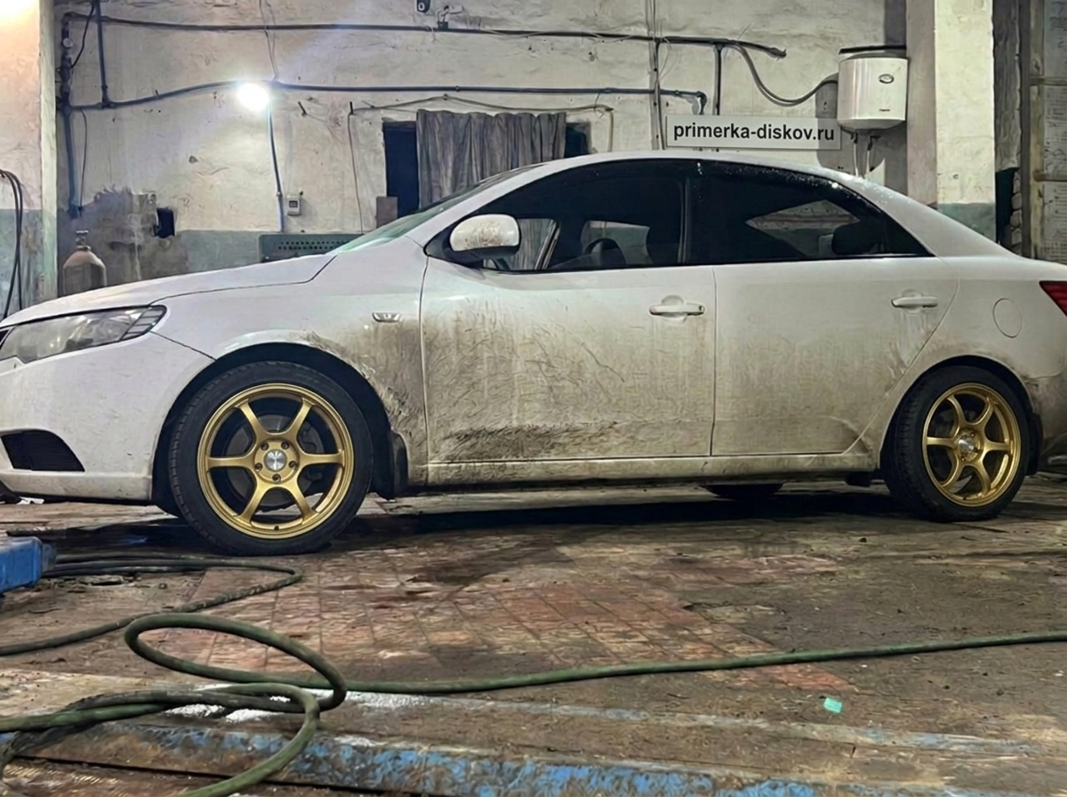 Примерка дисков на KIA Cerato TD Sedan 2009-2013