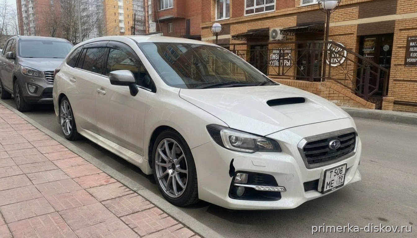 Примерка дисков на SUBARU Levorg I Wagon 2014-2020