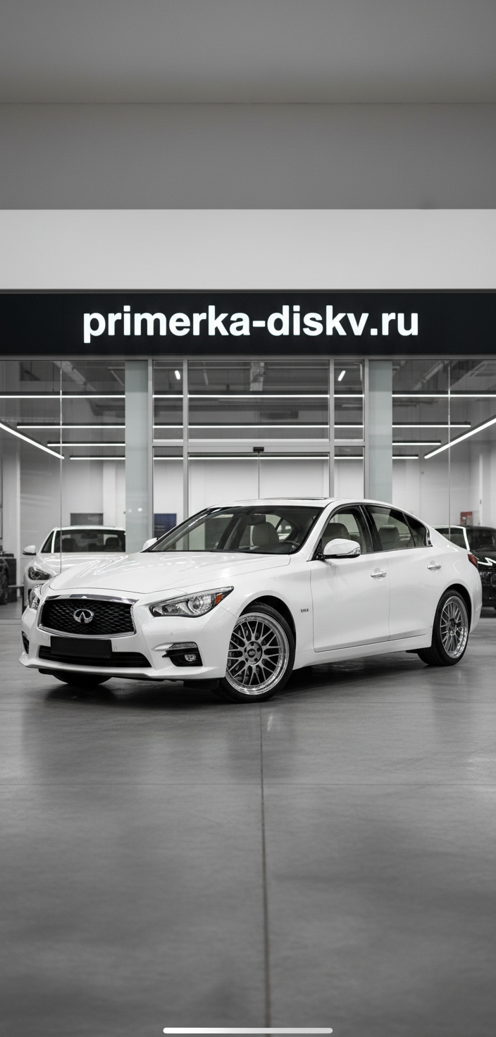 Примерка дисков на INFINITI Q50 V37 2013-2018
